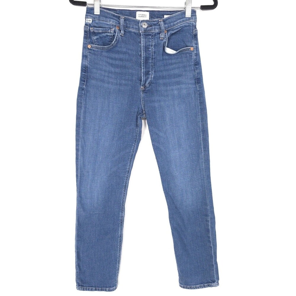 CITIZENS OF HUMANITY Jeans Jolene 26 Premium Vintage Button Fly 1965-1436‎